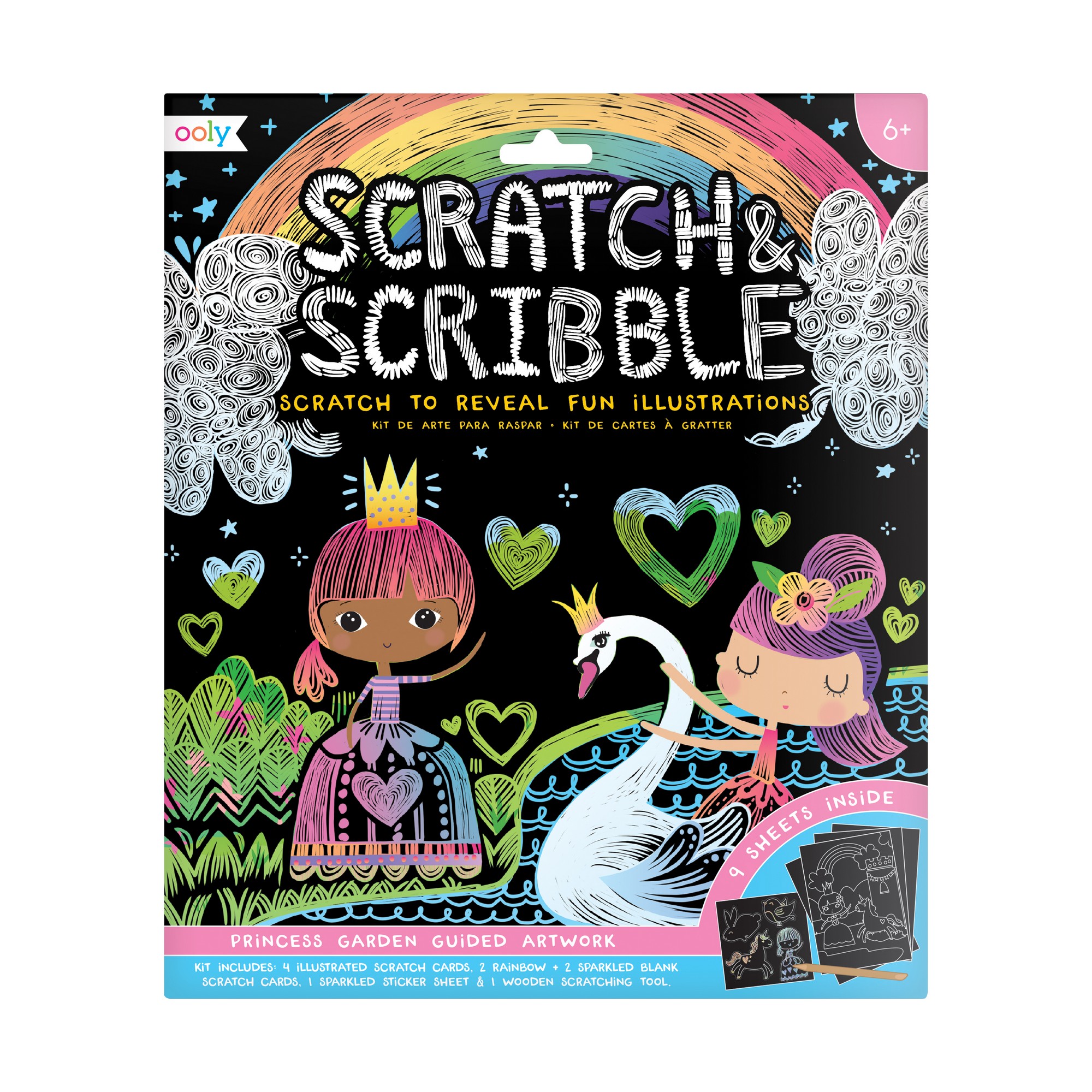 Scratch & Scribble princess