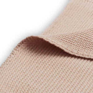 Πλεκτή Κουβέρτα Basic Pale Pink 75x100cm