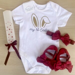 easter red shoes gift set