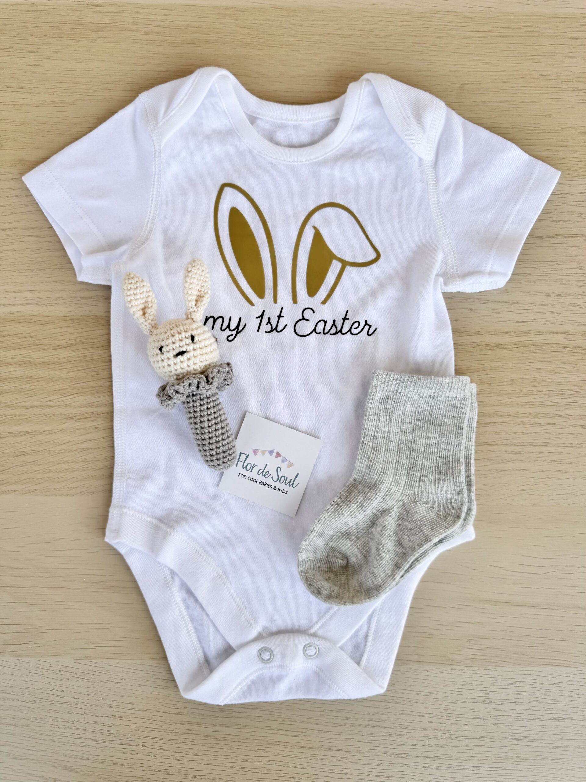 easter bunny grey set
